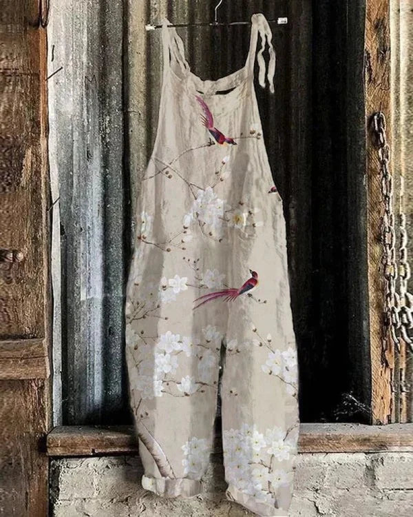 Aria | Combinaison Femme Imprimée Fleurie Vintage