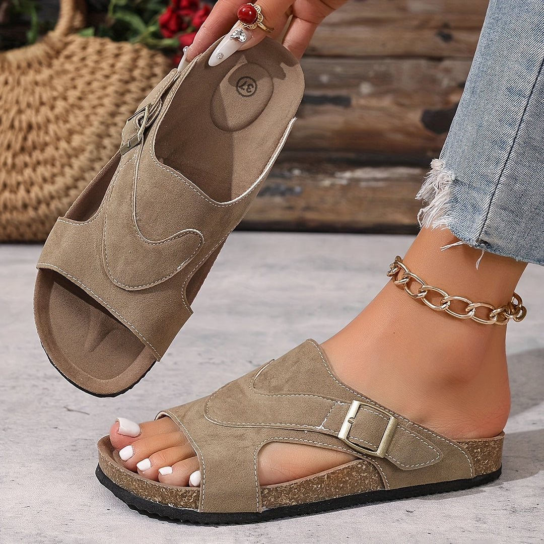 Lydia | Sandales d'été confortables à enfiler