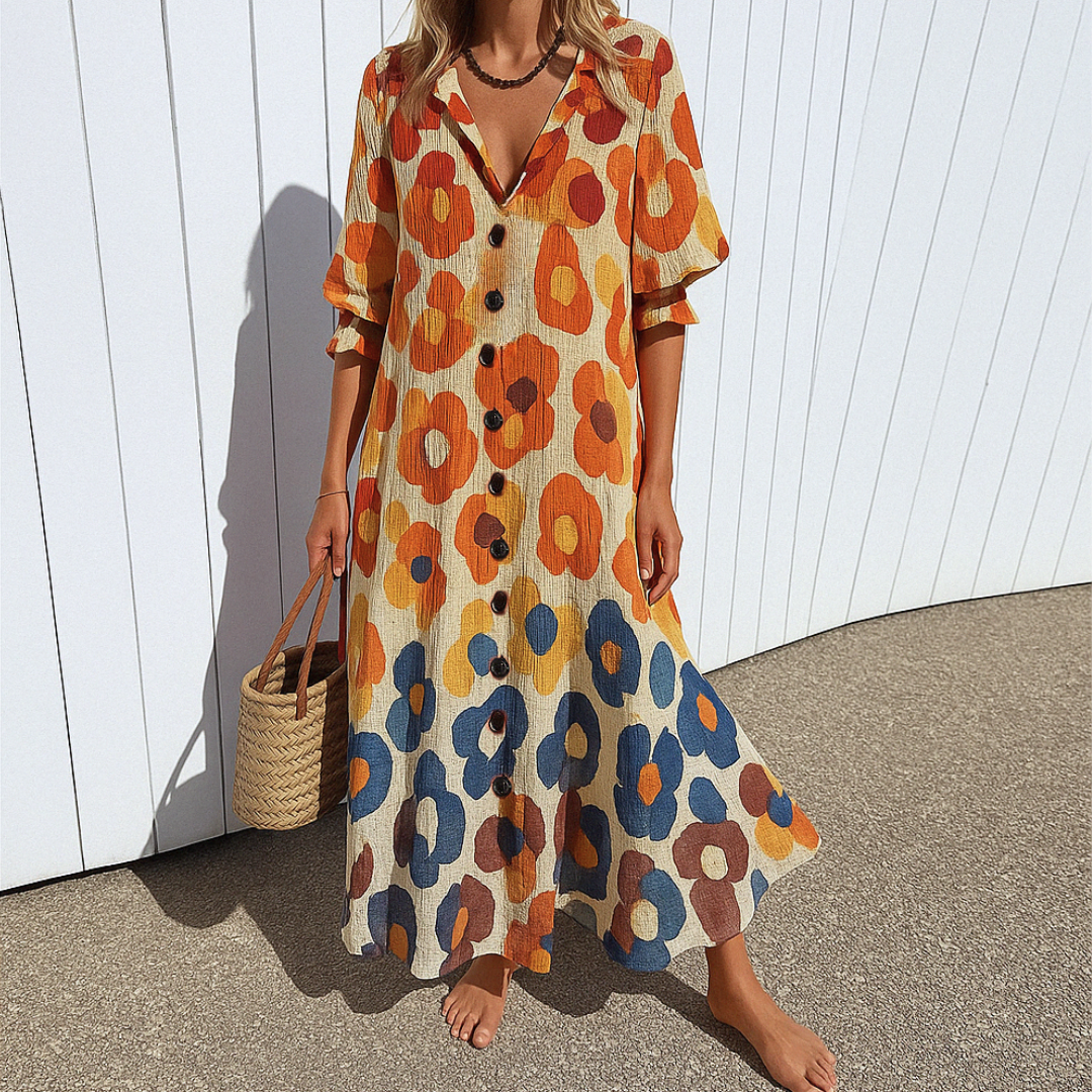 Maizie – Robe d’Été Élégante