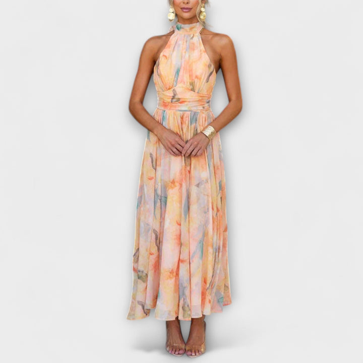 Cristal | Robe Premium à Imprimé Aquarelle
