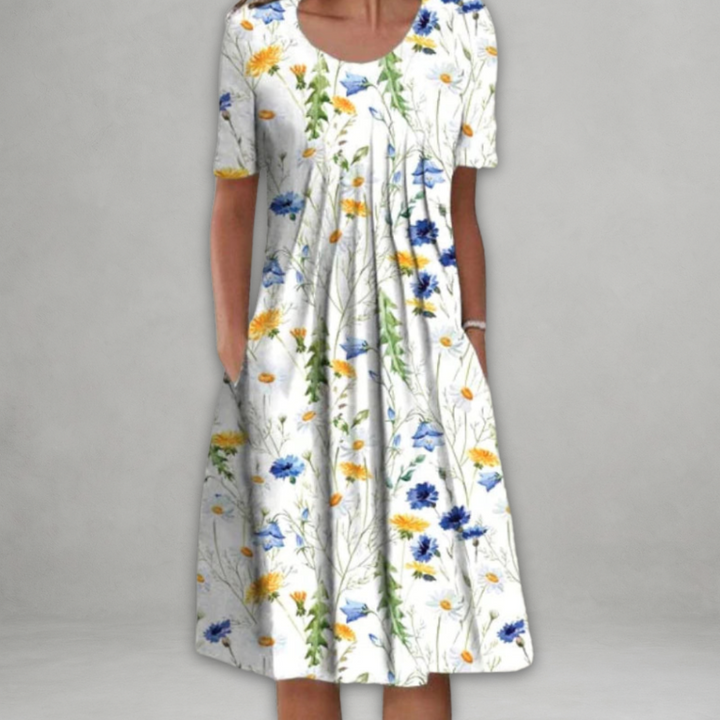 Robe Élégante Mary avec Couverture Abdominale