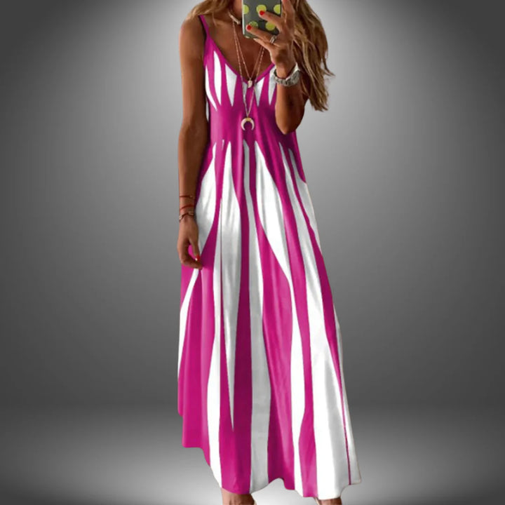Angela | Robe longue décontractée faite à la main
