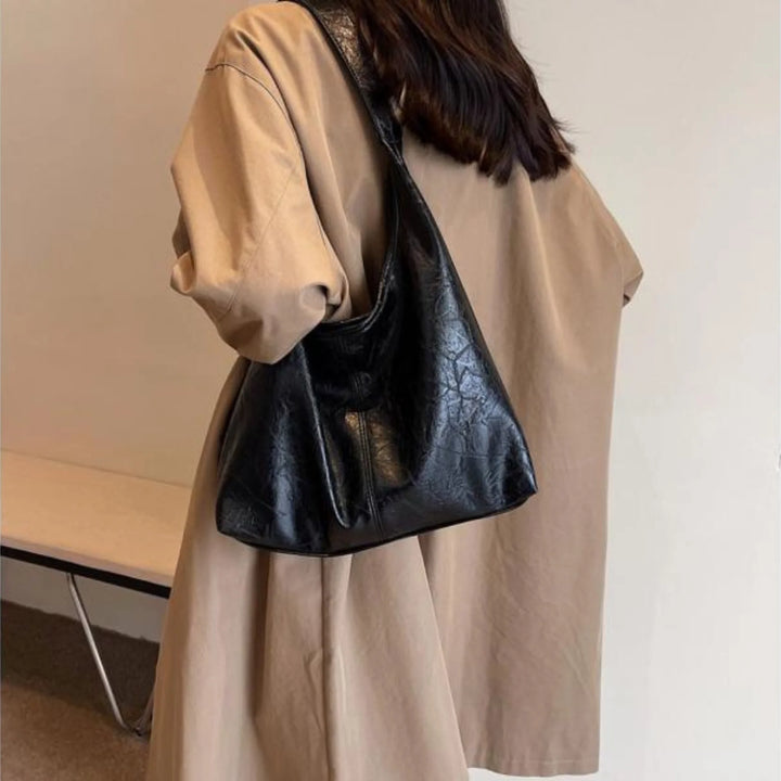Womenbag Olive | Sac À Provisions En Cuir
