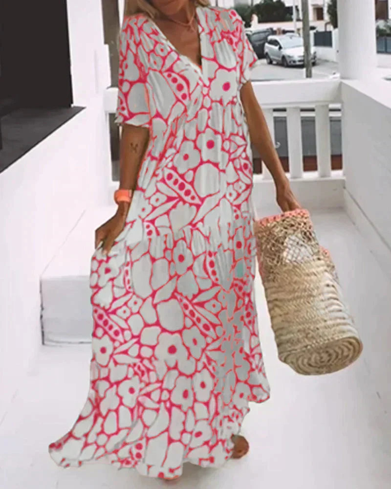 Christine | Robe Longue d'Été