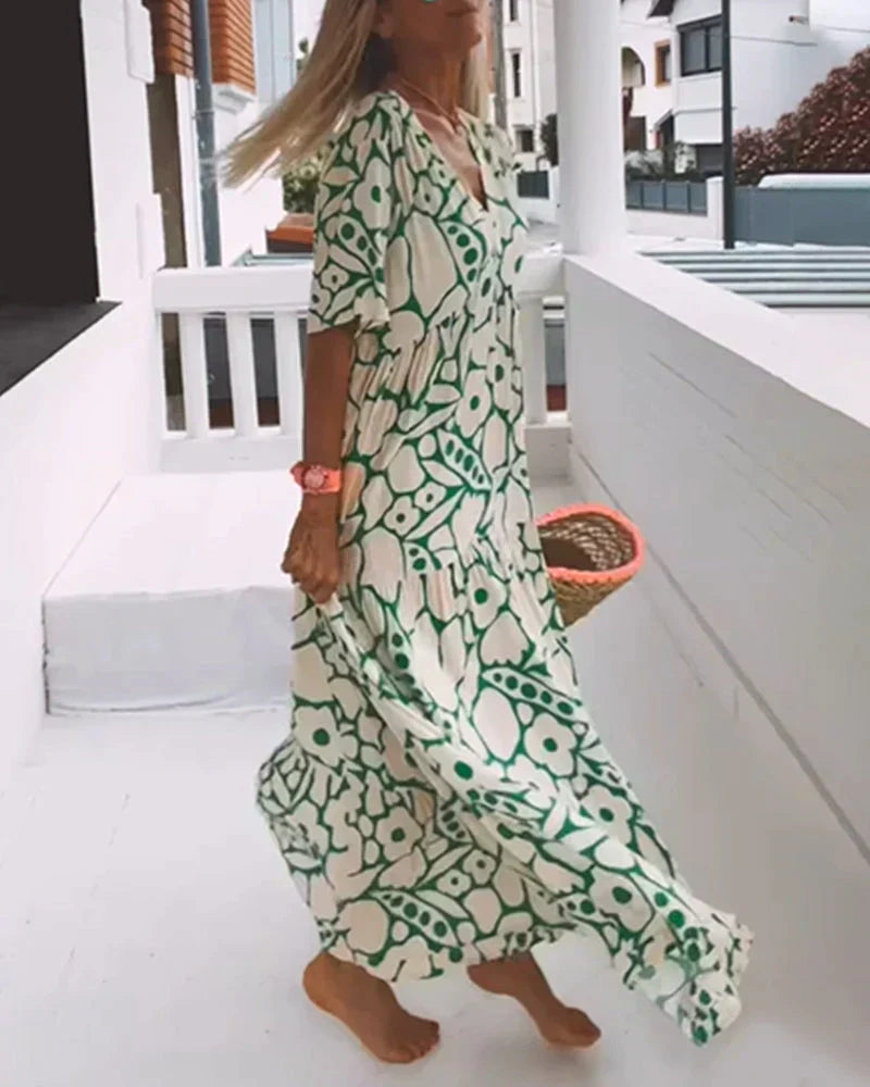 Christine | Robe Longue d'Été
