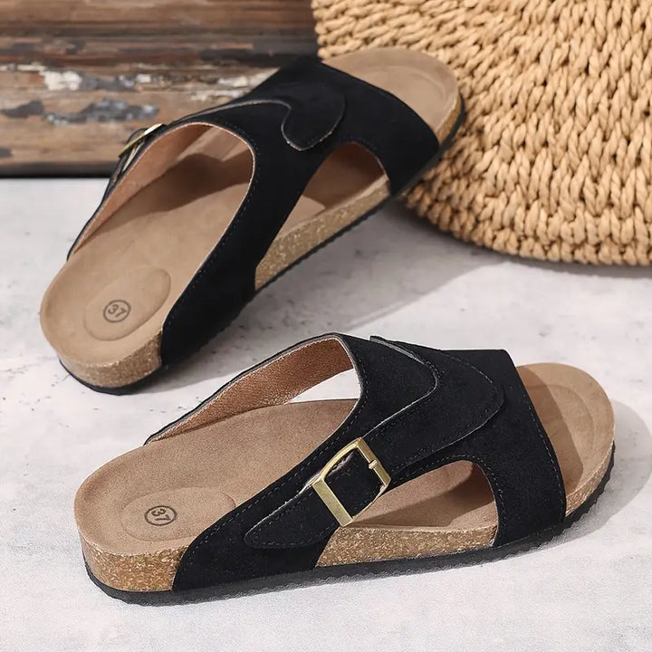 Lydia | Sandales d'été confortables à enfiler