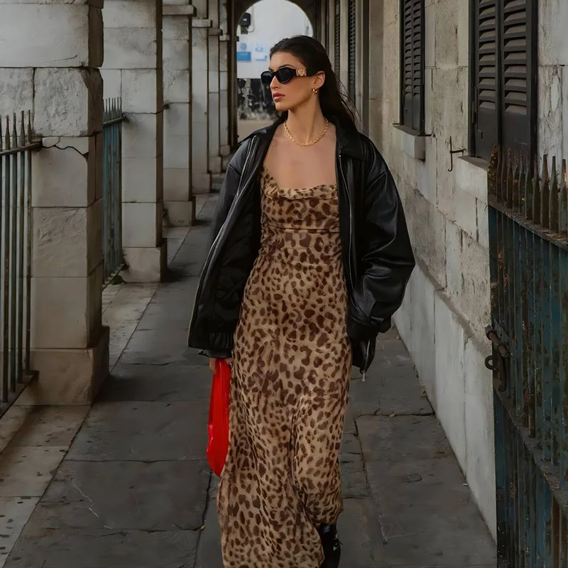 Sophia | Robe Sexy Léopard Été 2024