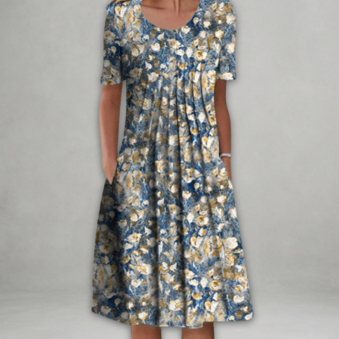 Robe Élégante Mary avec Couverture Abdominale