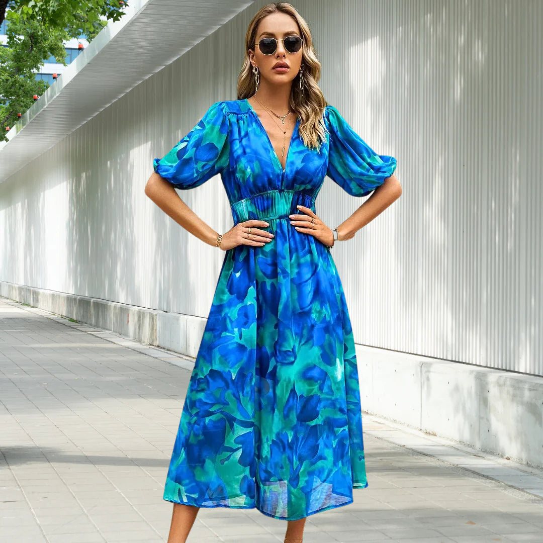 Leona | Robe midi intemporelle