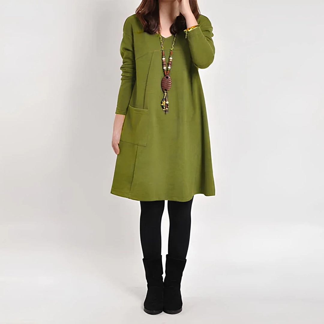 Karoline™ - Robe élégante avec une seule poche