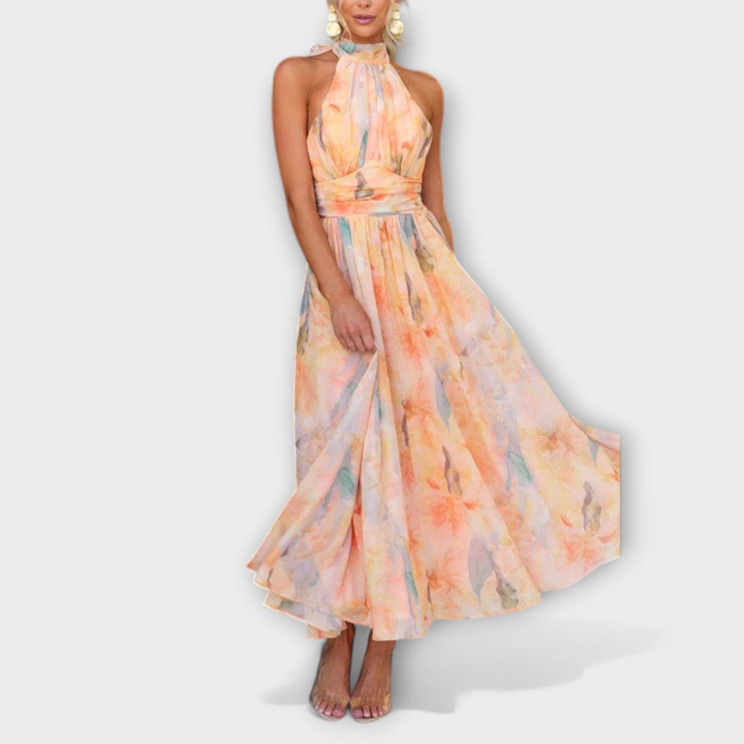 Cristal | Robe Premium à Imprimé Aquarelle