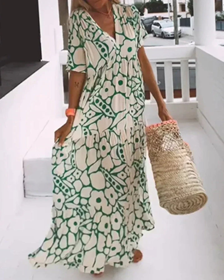 Christine | Robe Longue d'Été
