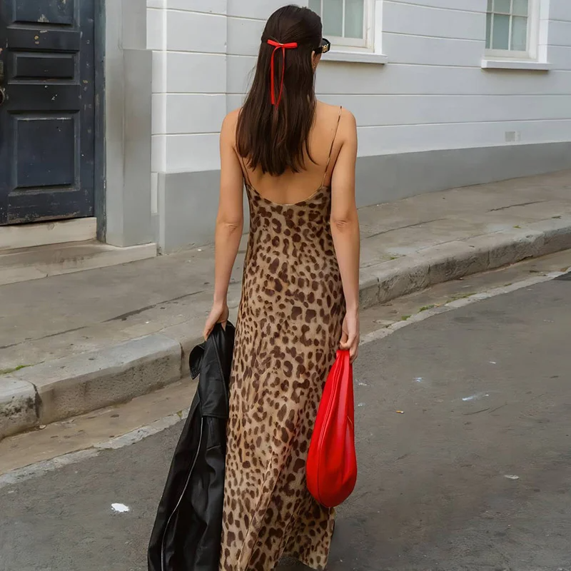 Sophia | Robe Sexy Léopard Été 2024