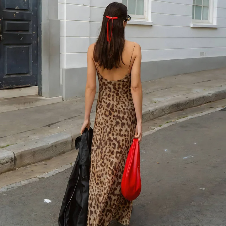 Sophia | Robe Sexy Léopard Été 2024