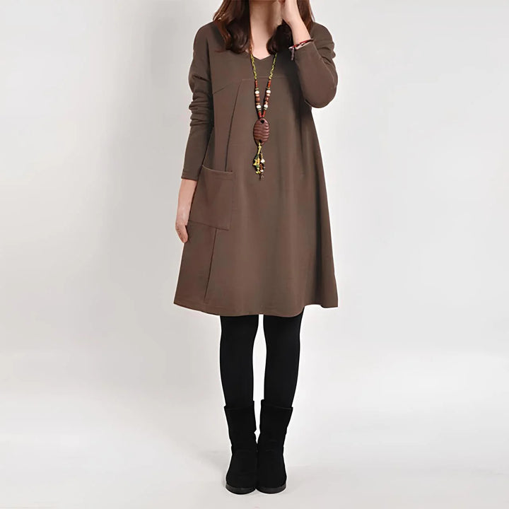 Karoline™ - Robe élégante avec une seule poche