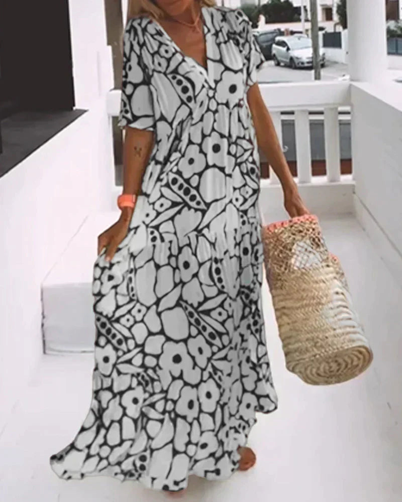 Christine | Robe Longue d'Été