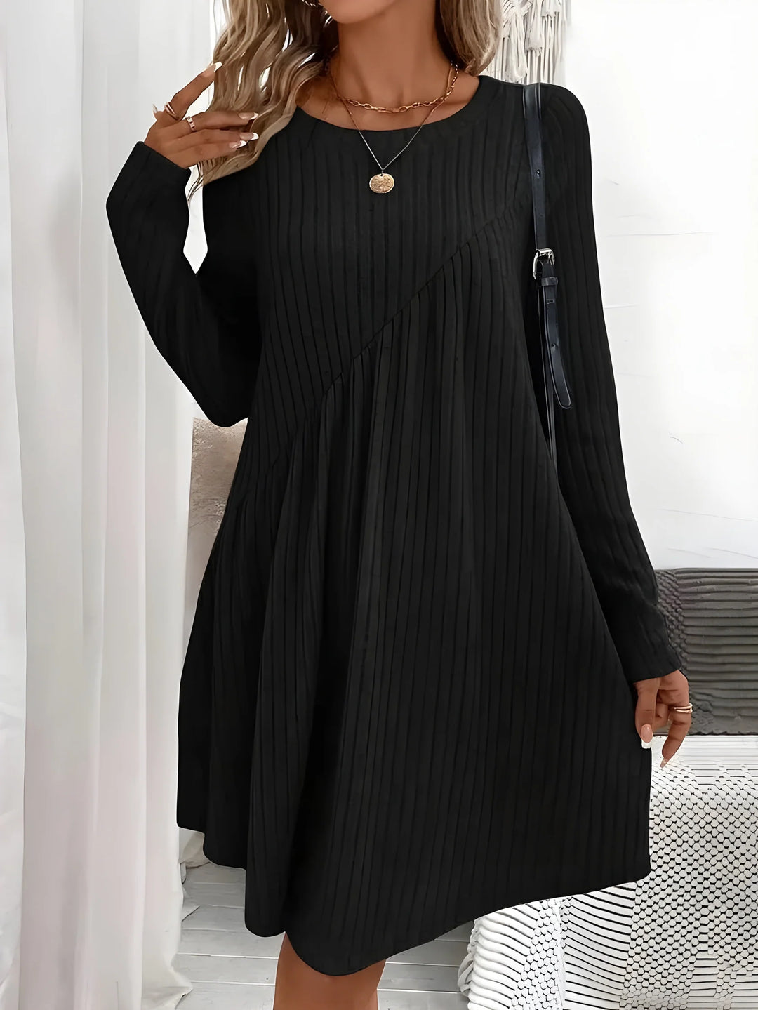 Bente™ | Robe en tricot doux