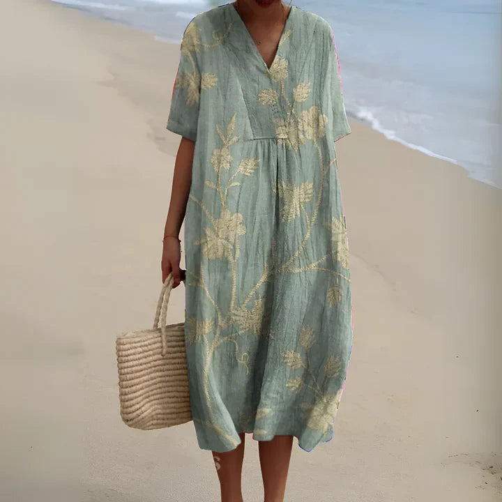 Alida™ | Robe Imprimée Brise d’Été