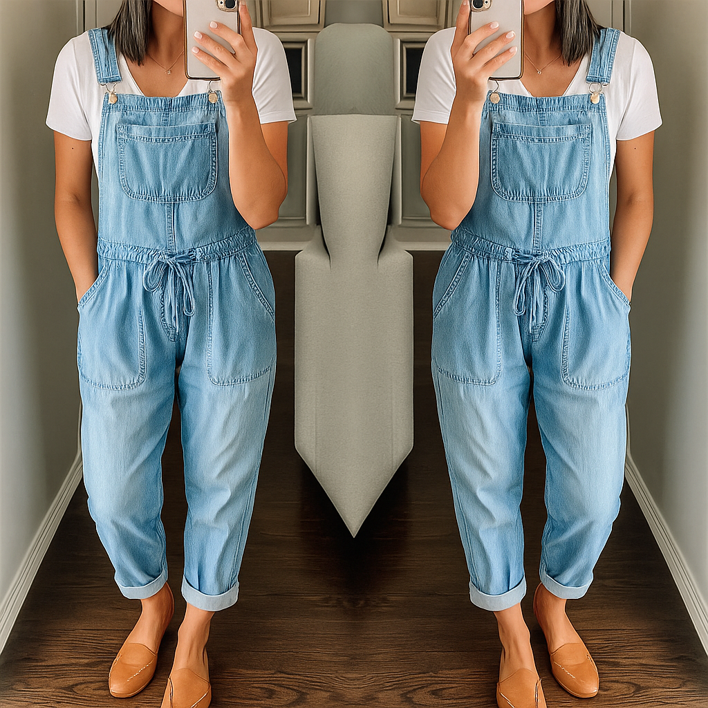 Carly – Combinaison en jean décontractée et stylée