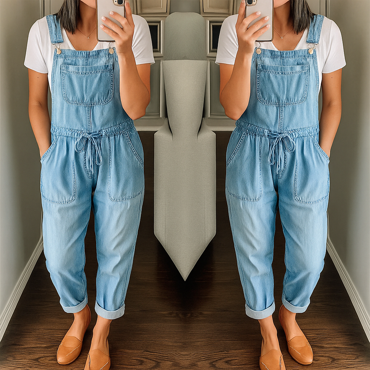 Carly – Combinaison en jean décontractée et stylée