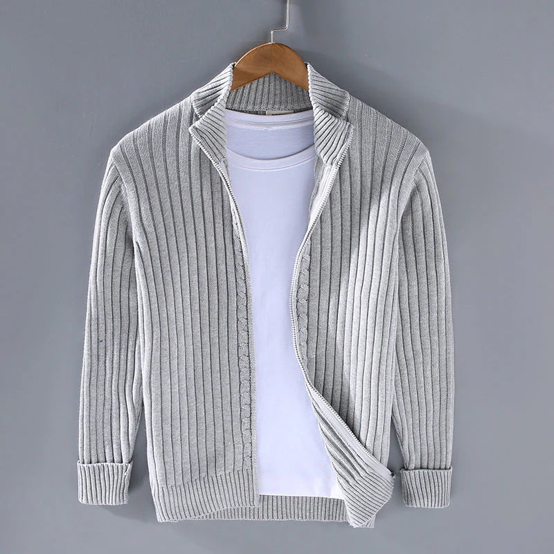 Jacob™ | Pull En Maille Torsadée Pour Hommes Pour Un Style Élégant Et Distingué