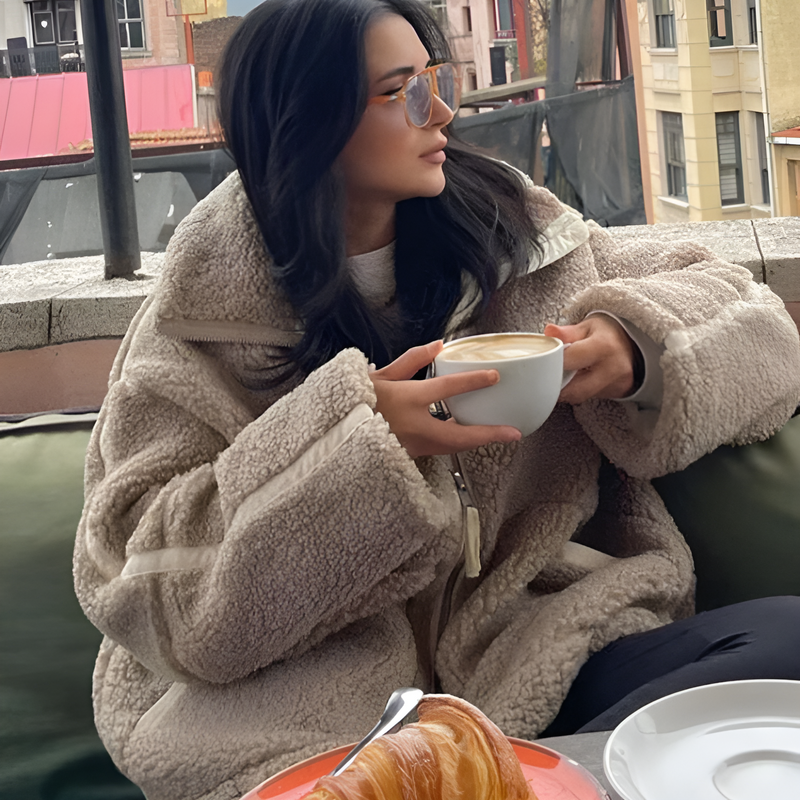 Camila - Veste polaire Teddy