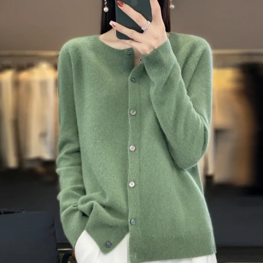 Annika - Cardigan doux, chaud et élégant