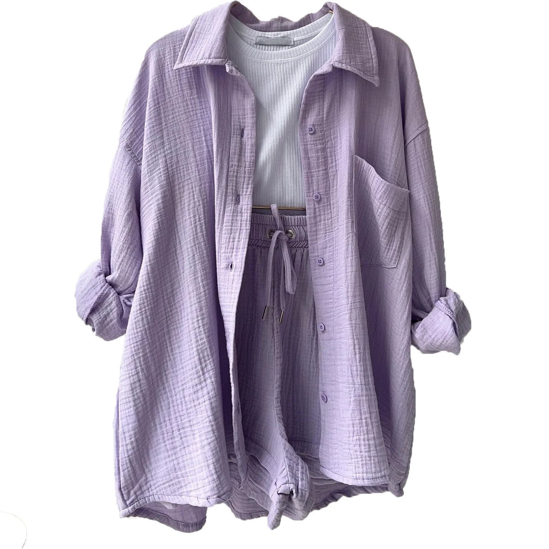 Stefanie™ | Ensemble décontracté en coton