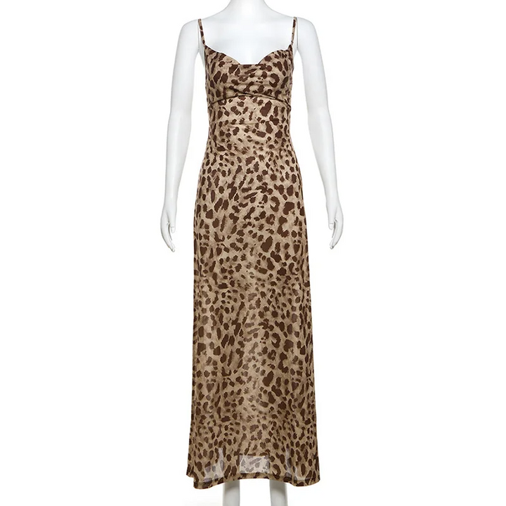 Sophia | Robe Sexy Léopard Été 2024