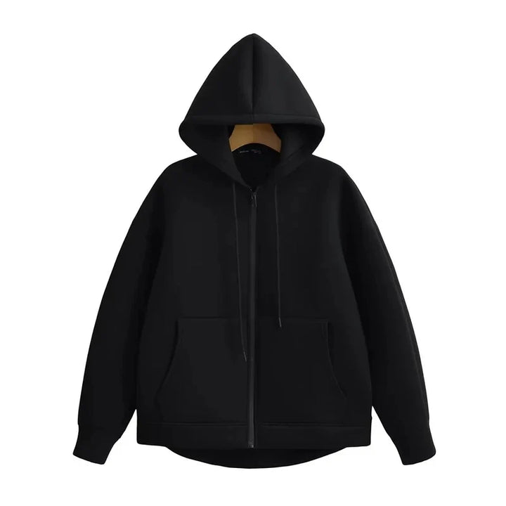 Cozyvibe | Sweat À Capuche Surdimensionné Unisexe Keyanketian Hiver Avec Double Poches
