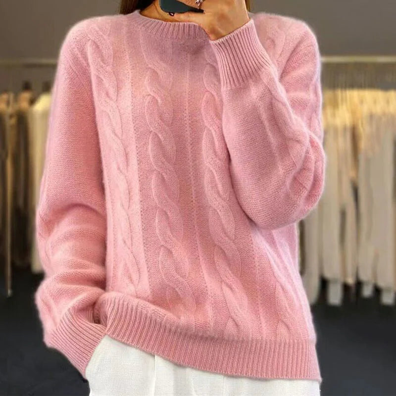 Pull tricoté confortable et chic