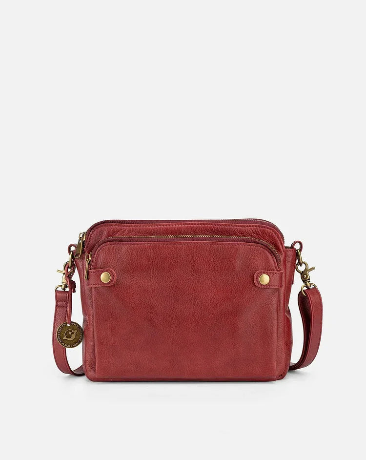 Lanella - Sac À Bandoulière En Cuir - Élégant, Pratique Et Essentiel